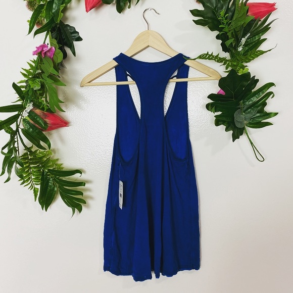 free people NWT blue tank ✨size XS - Picture 2 of 5